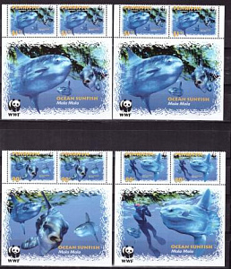 Пенрин, 2003, Рыба Луна WWF, 2 серии с купонами Пенрин, 2003, Рыба Луна WWF, 2 серии с купонами